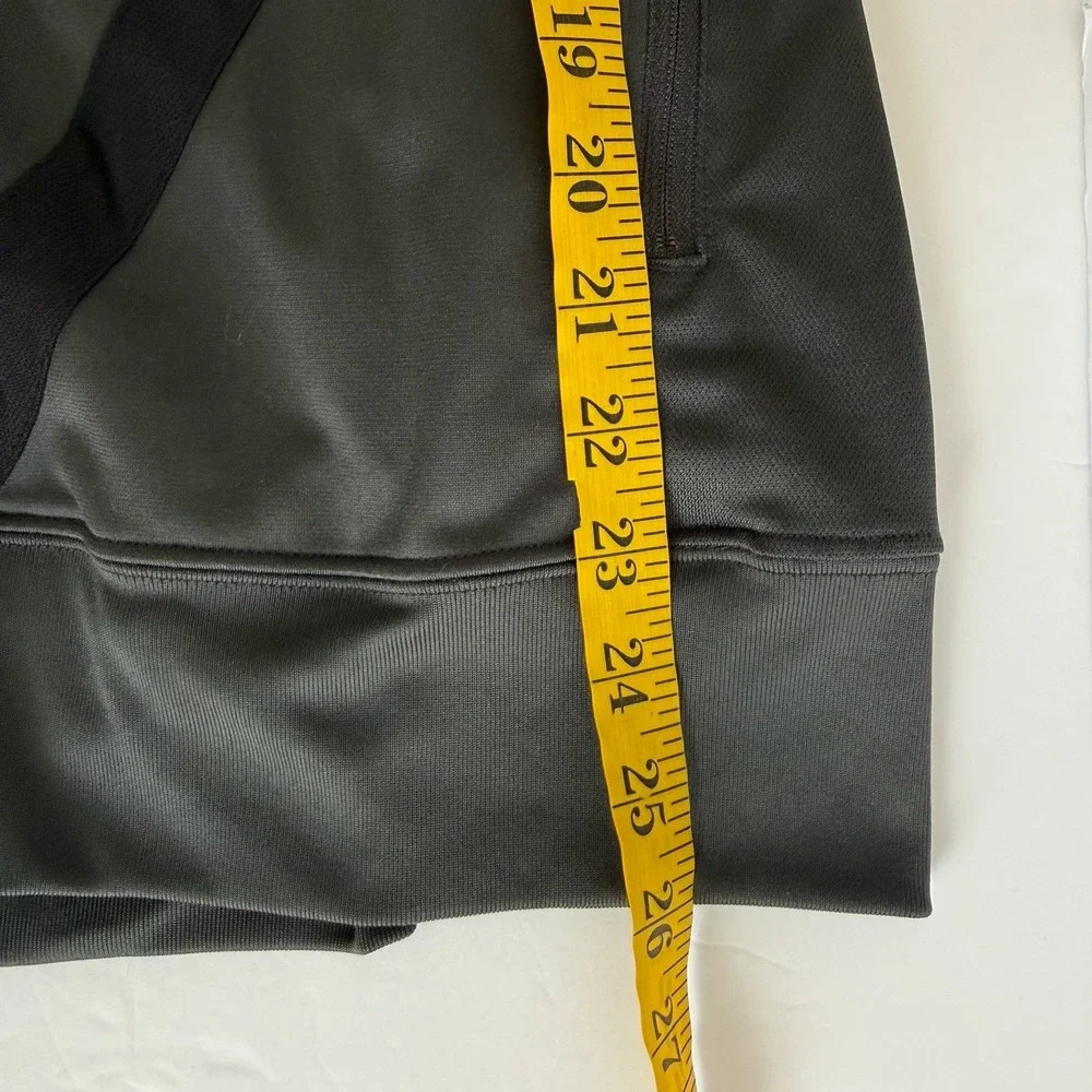 Nike Dri-fit Training Jacket Men's Large Gray Athleisure Full‎ Zip Gym Track